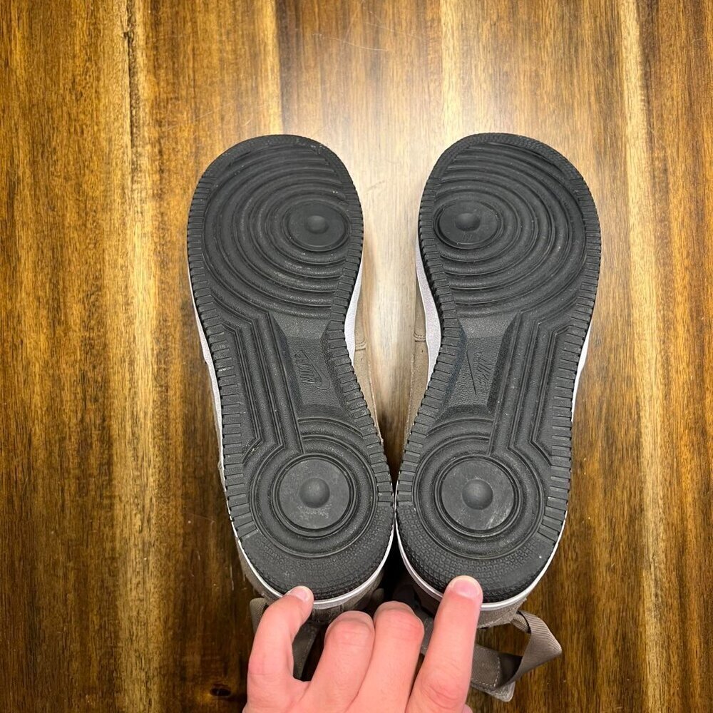 NIKE AIR FORCE 1 HIGH 07 DARK MASHROOM BROWN SZ 13 RARE! [315121-205] - Picture 5 of 6